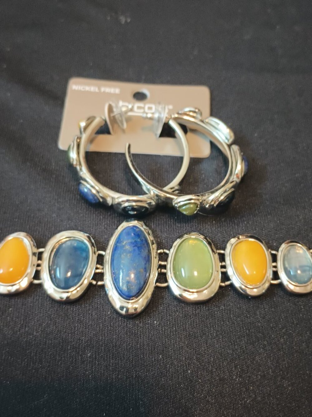 Chico's Bracelet and Earrings Set (NWT)